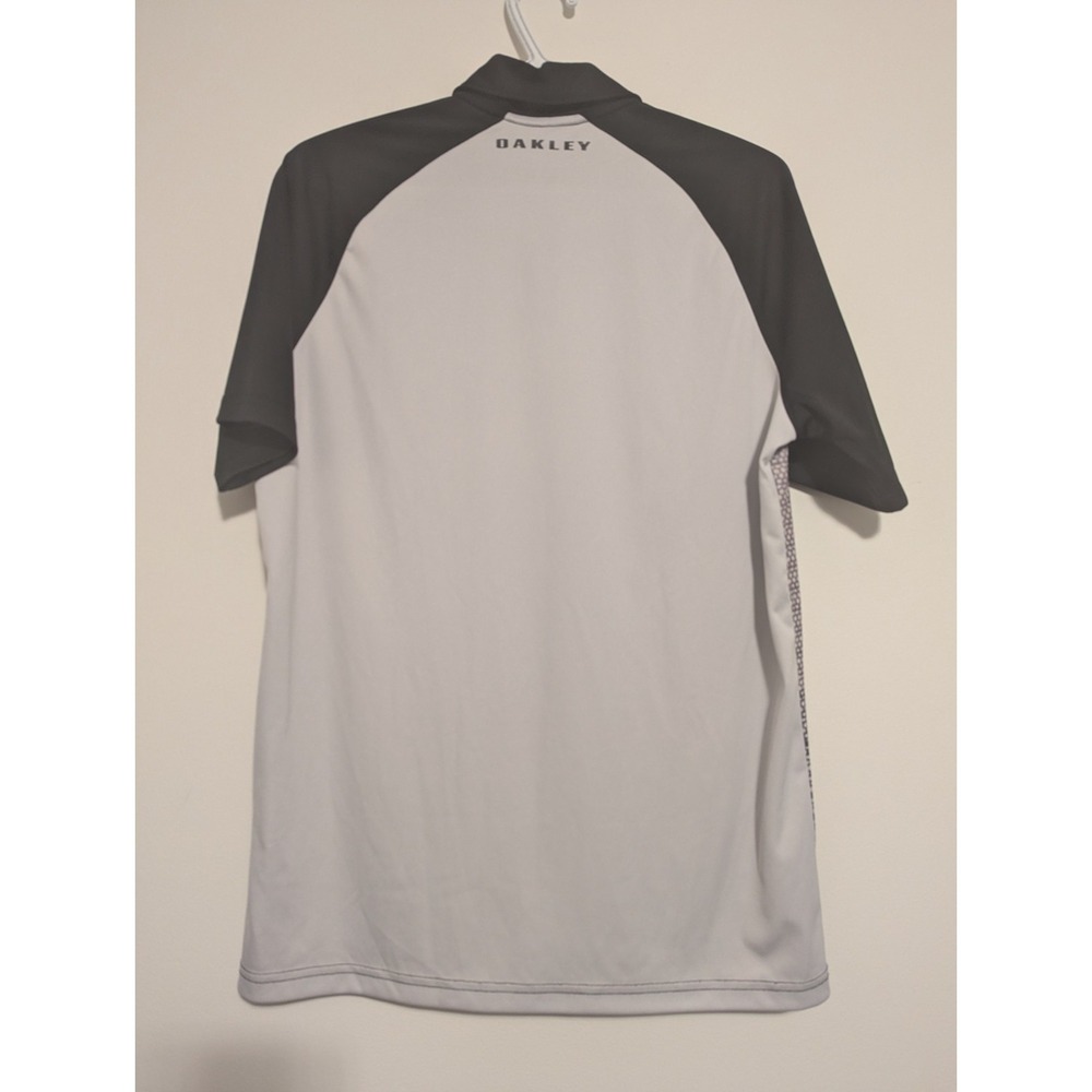 Oakley Men's Small Moto‎ Fade O Hydrolix Polo Shirt Regular Fit Performance Golf - Picture 3 of 5